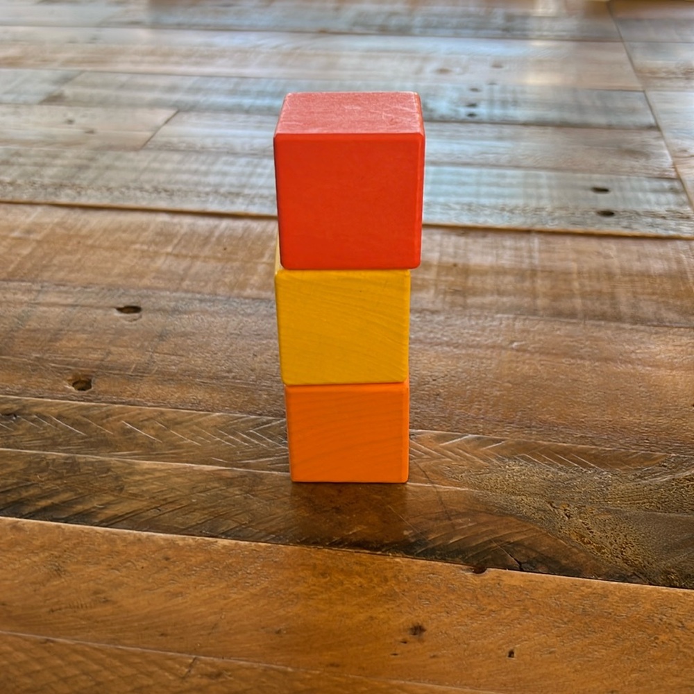 LOVEVERY wooden stacking blocks